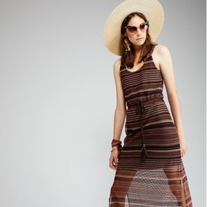 NWT Sanctuary Tank Maxi Dress with Rope Belt
